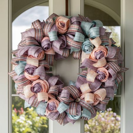 Spring time Floral Wreath